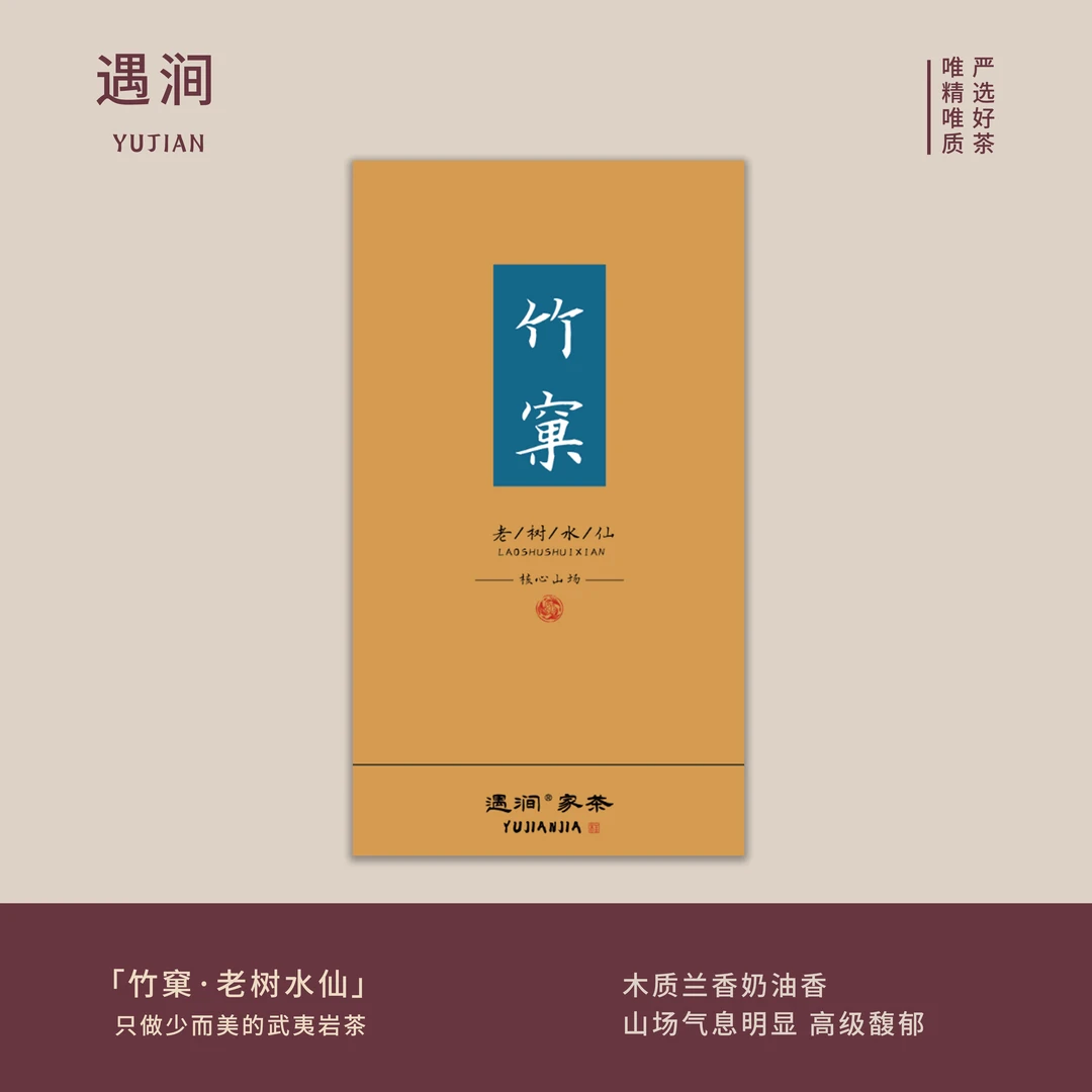 【竹窠老树水仙】武夷山岩茶乌龙茶大红袍2泡16克