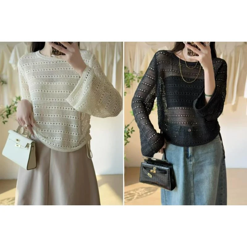 【井上青】JINGSHANG设计师品牌针织衫M9905