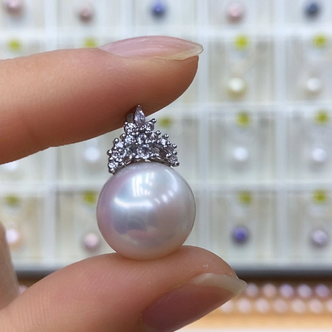 淡水珍珠合金吊坠(赠链)