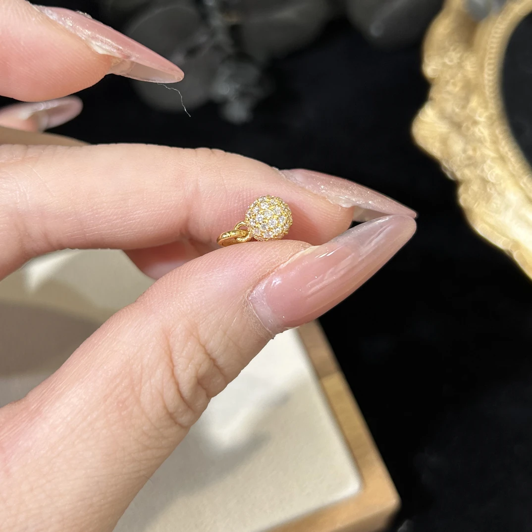 足金精品工艺吊坠