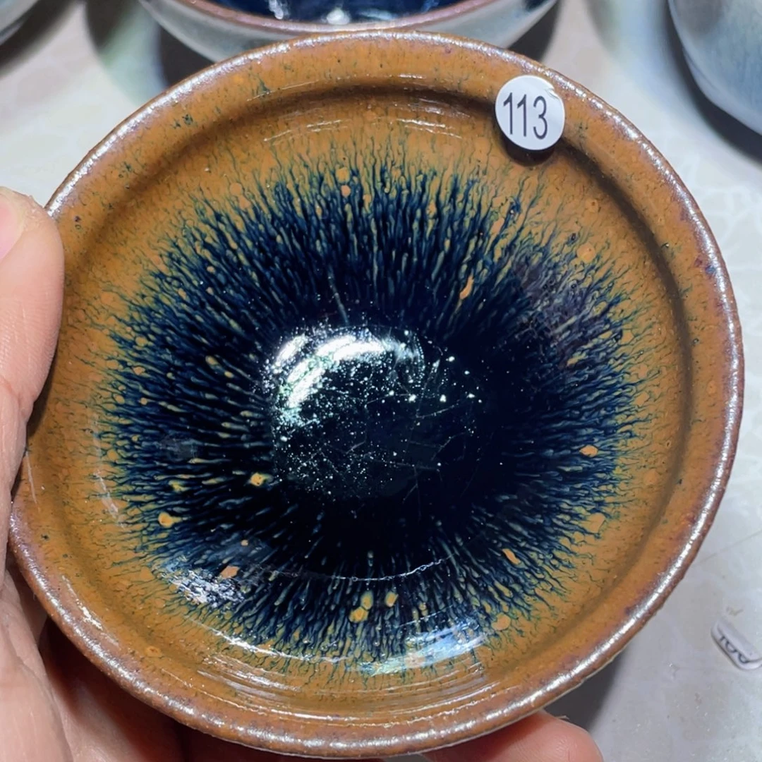 茶盏龙窑柴烧建盏113