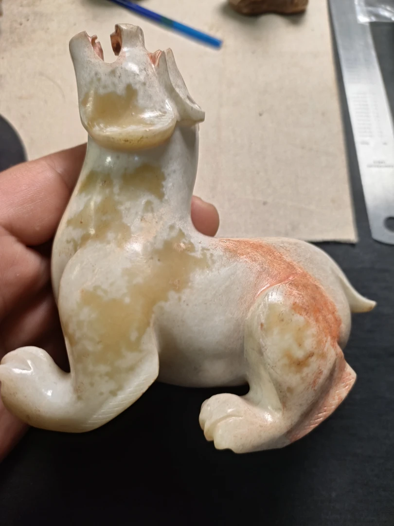 汉风格和田玉玉虎