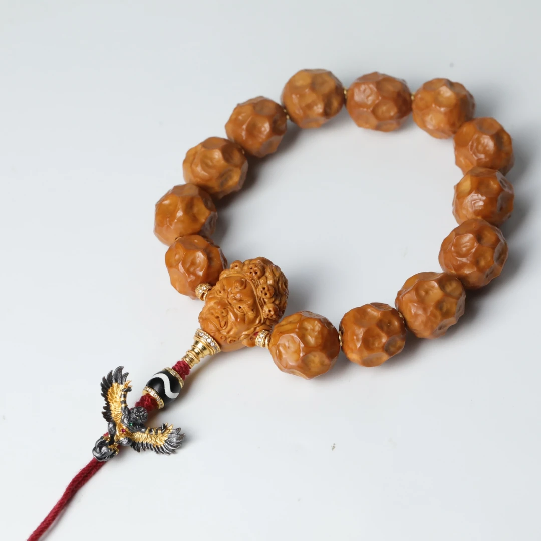 大观志出品--橄榄核大黑天无相手持 G12241001-01