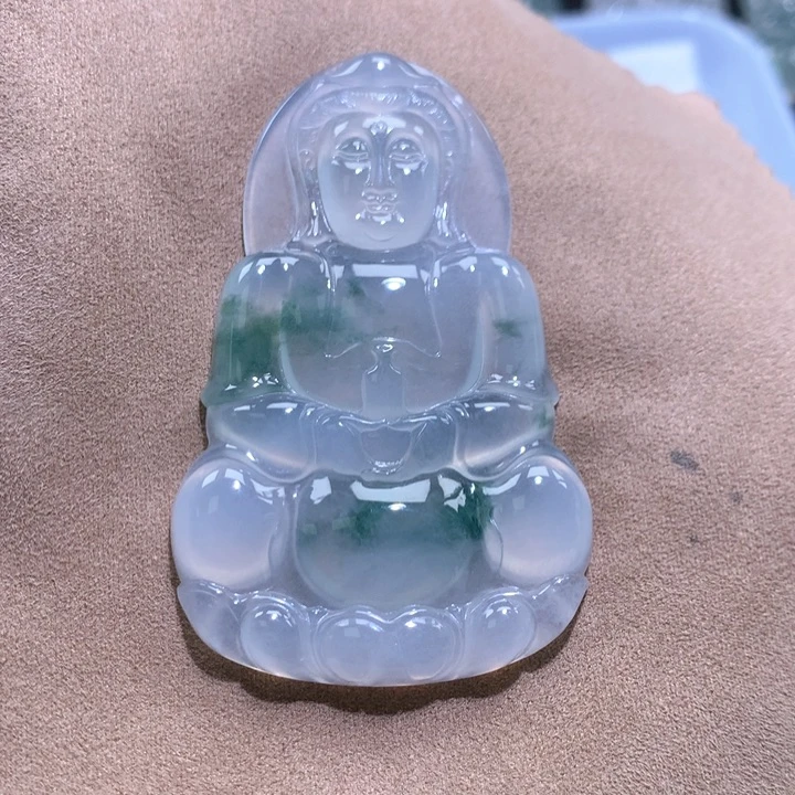颈饰未镶嵌翡翠缅甸翡翠