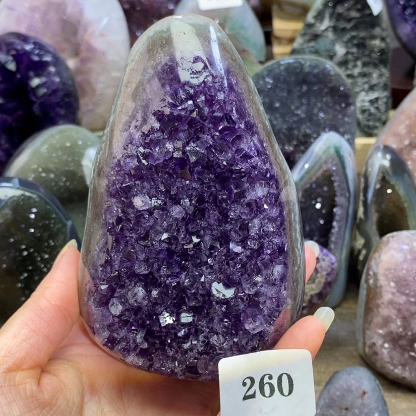 【闪购商品】未镶嵌大型摆件（非配饰）紫晶