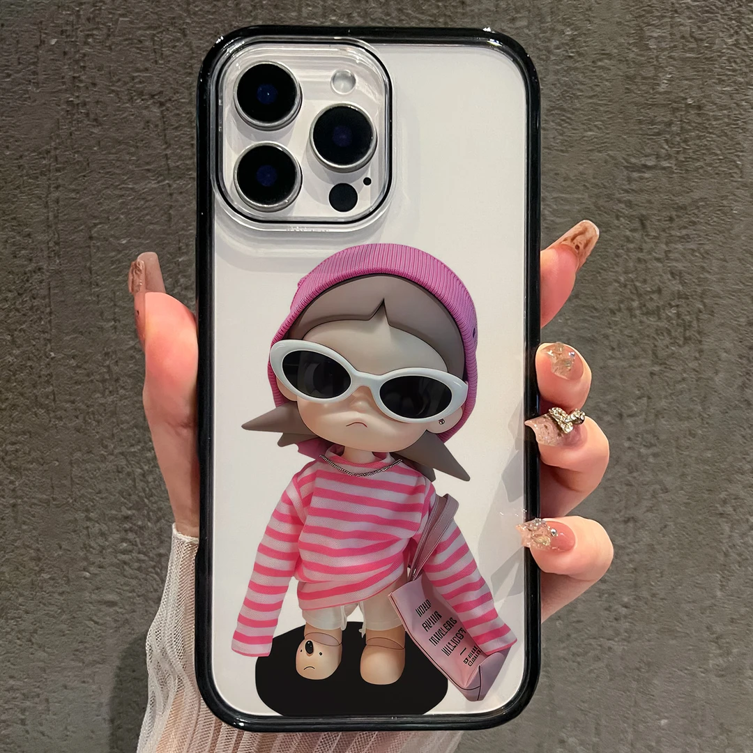 【AI键保护】墨镜嘎子姐适用苹果17promax手机壳iphone17新款可爱16