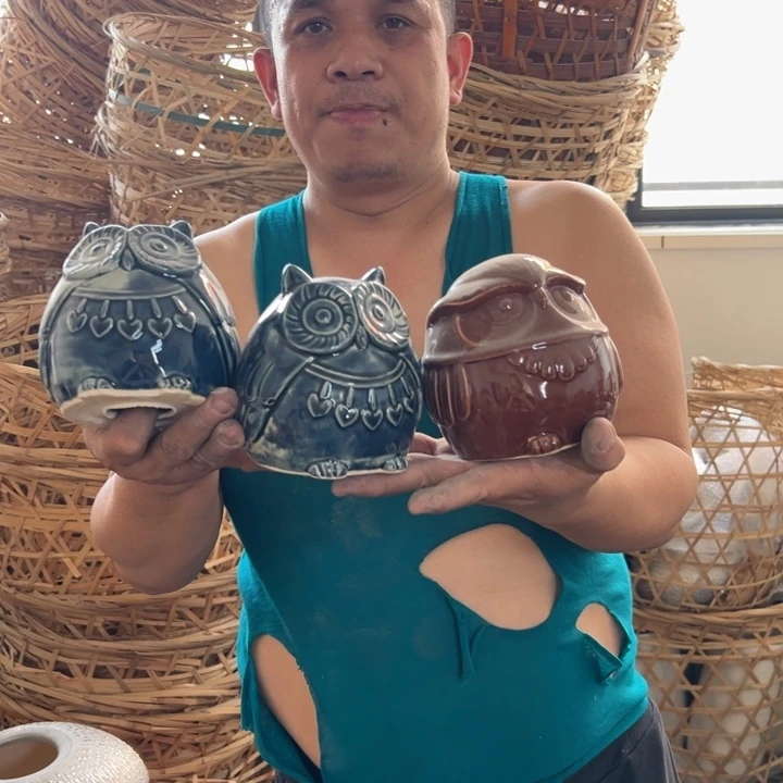 摆件96 号高温陶瓷装饰品（部分微瑕）