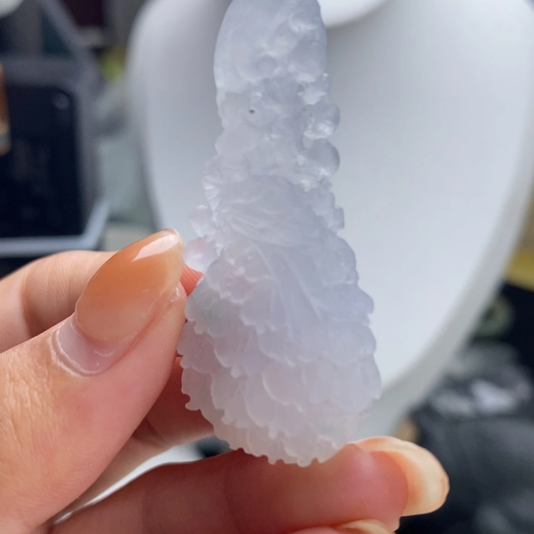 定制翡翠未镶嵌毛货无鉴赏期
