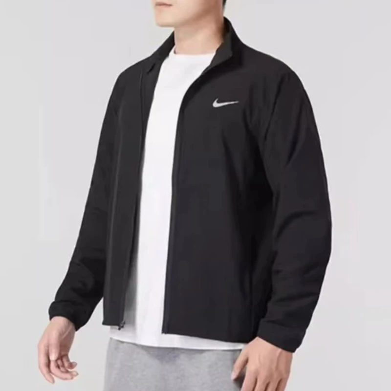 NIKE/耐克男子上衣图案休闲透气运动夏季上衣户外圆领FB7500010