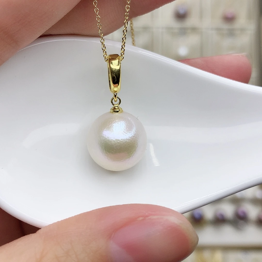 淡水珍珠颈饰合金