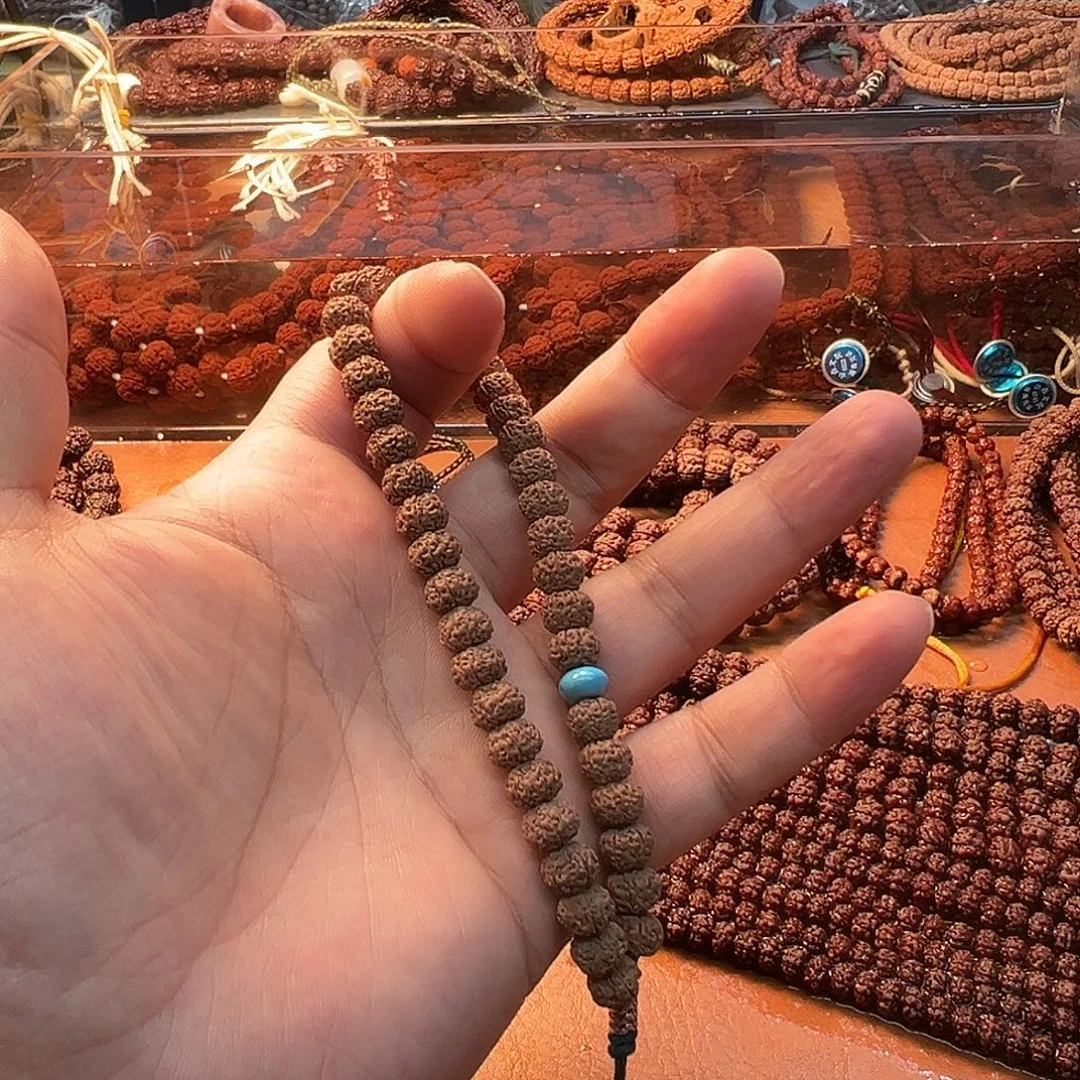 金刚菩提吊坠平细手持8