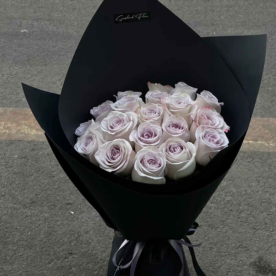 【海洋之心20支】全场鲜花任意满两单升级加配草 三单送玻璃花瓶