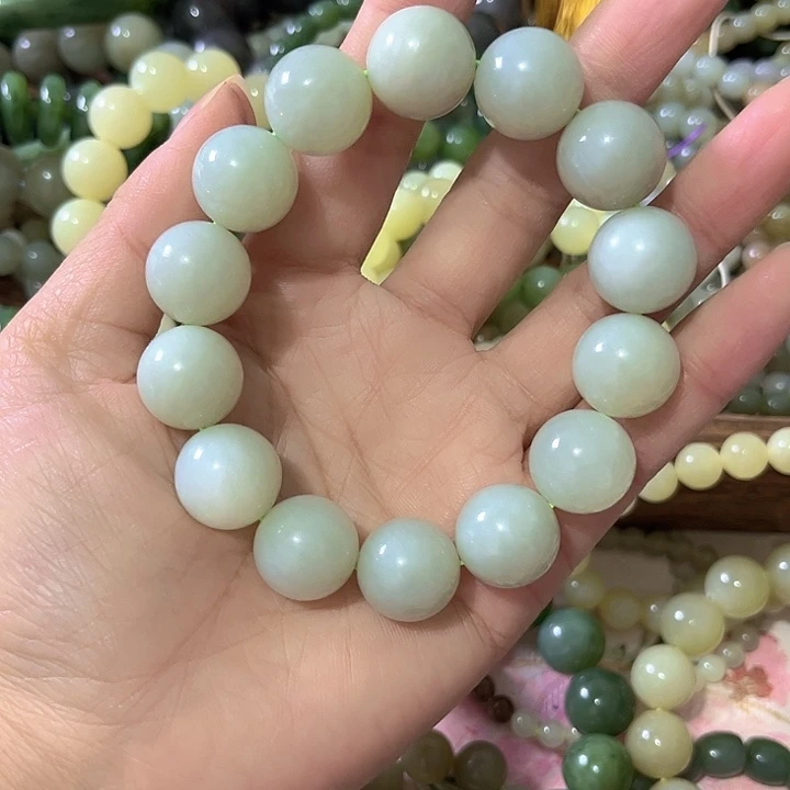 和田玉（糖玉）未镶嵌手机链和田玉