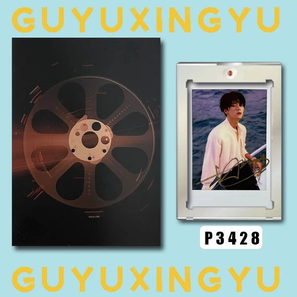 P3428【周翊然】正品拍立得照片 白边