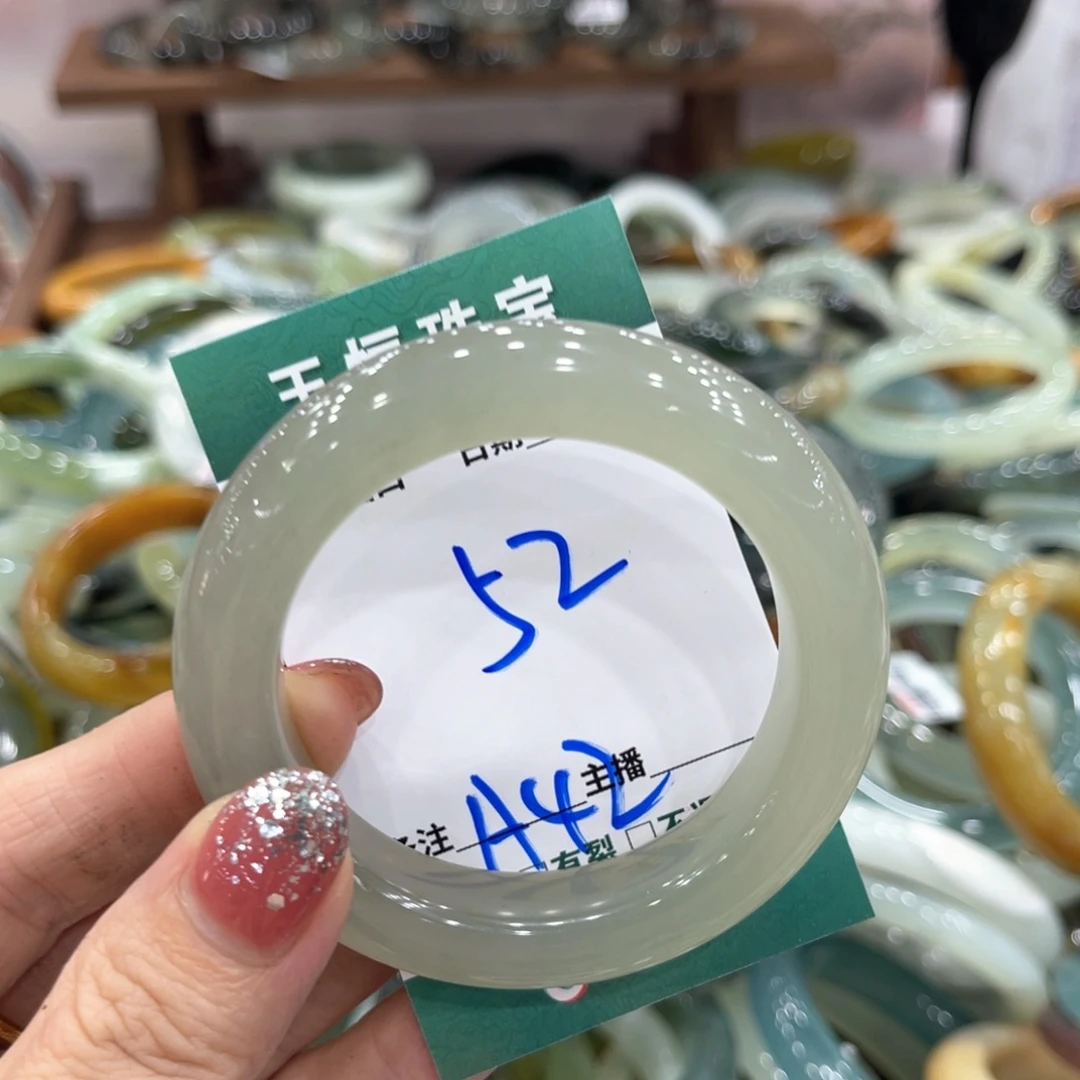 未镶嵌蛇纹石玉手镯手镯