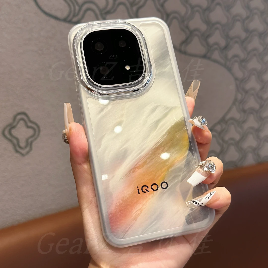 吉迩佳适用iqoo15透明防摔手机壳简约全包新品超薄网红个性软壳