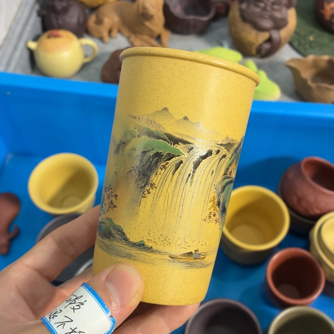 茶杯紫砂瑕疵不退不换介意勿拍