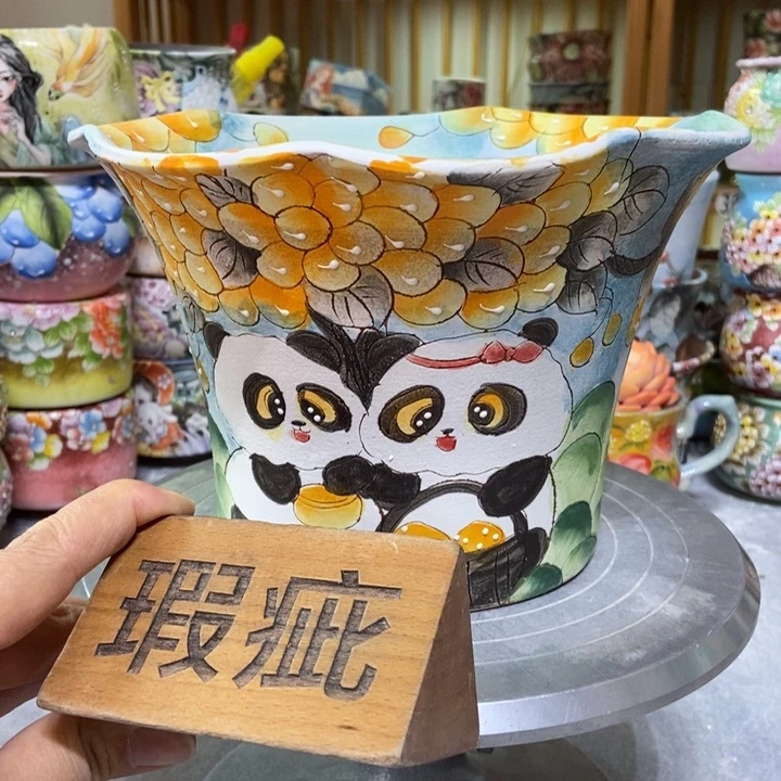 景德镇艺术手绘作品