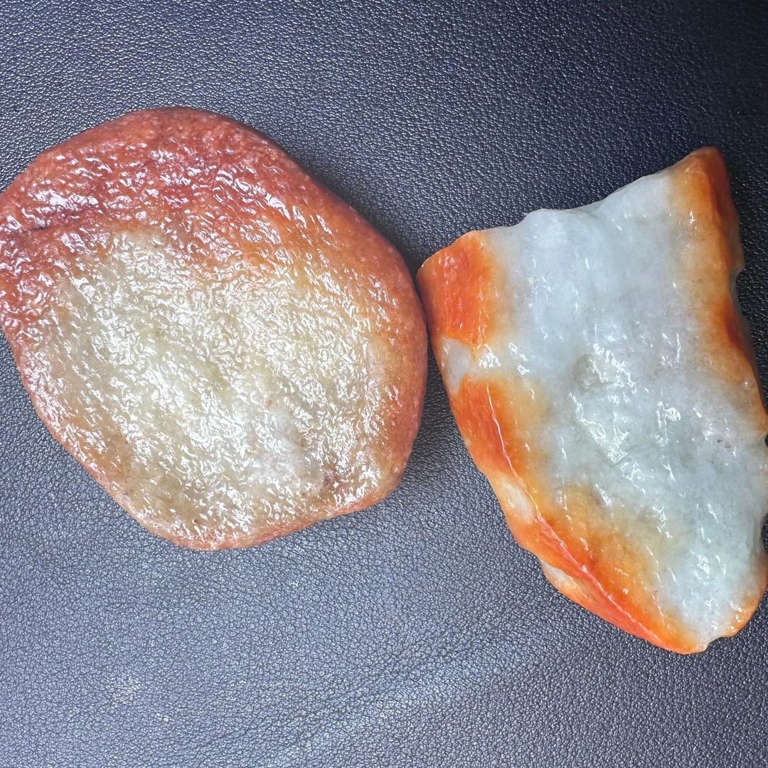 非金属陶瓷婚庆饰品 缅甸翡料特色小石头A货好看定制做发一个