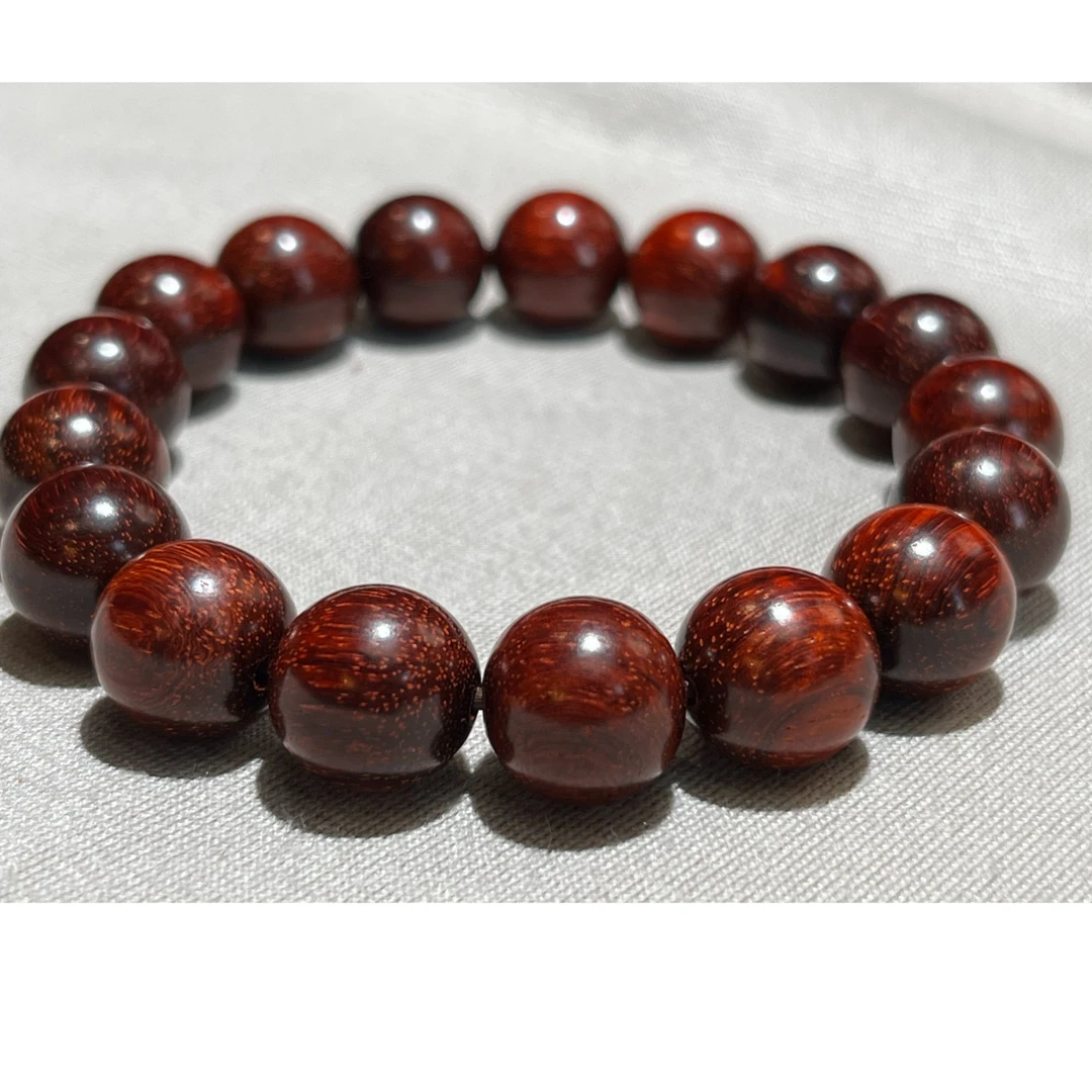 印度小叶紫檀檀香紫檀1.2圆珠