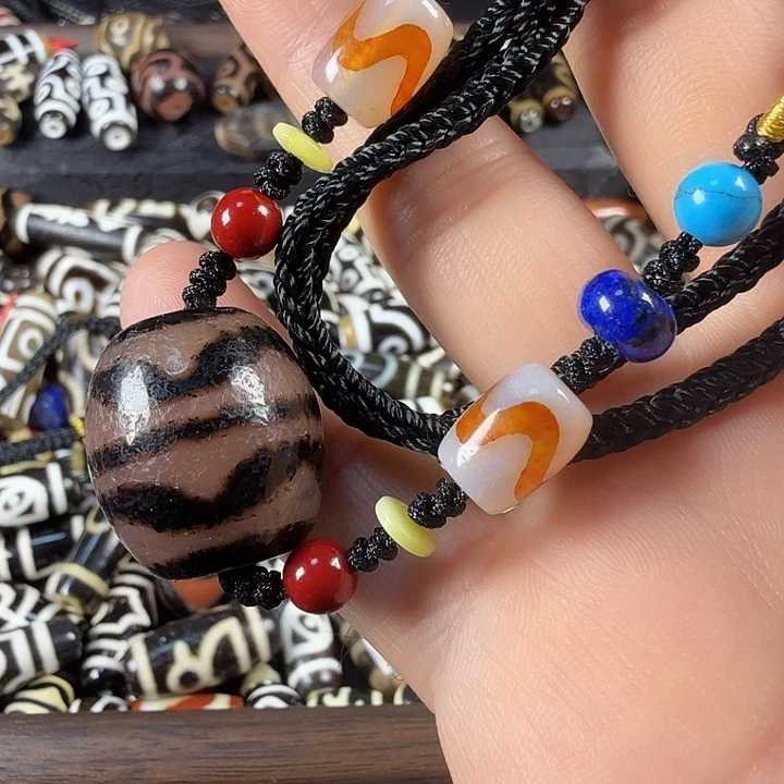 玛瑙/玉髓（覆膜）未镶嵌吊坠(不含链)