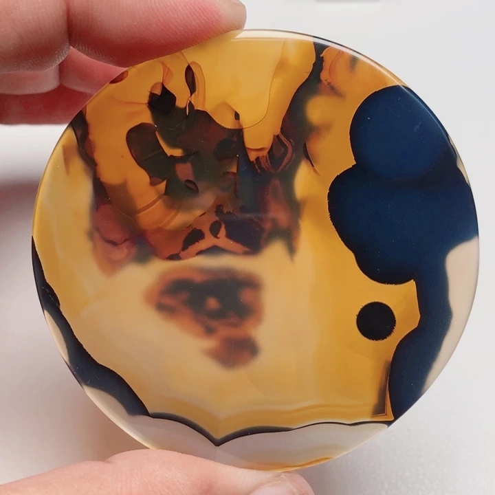 玛瑙/玉髓颈饰未镶嵌路*