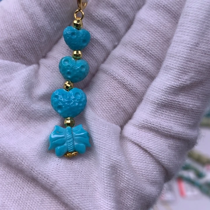 绿松石珠宝奇石未镶嵌S****梦