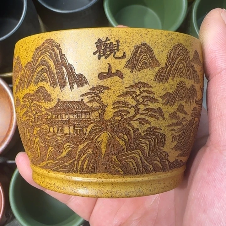 茶杯紫砂全手工制作工艺