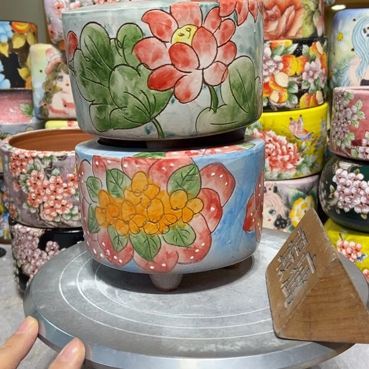 景德镇艺术手绘作品