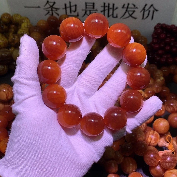 松木（琥珀木）手串/手链2.1 包浆高货