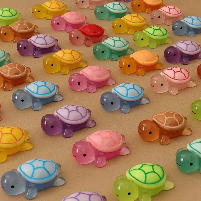 【夜光乌龟对对碰+九宫格】树脂乌龟家居饰品diy配件车摆件创意礼品