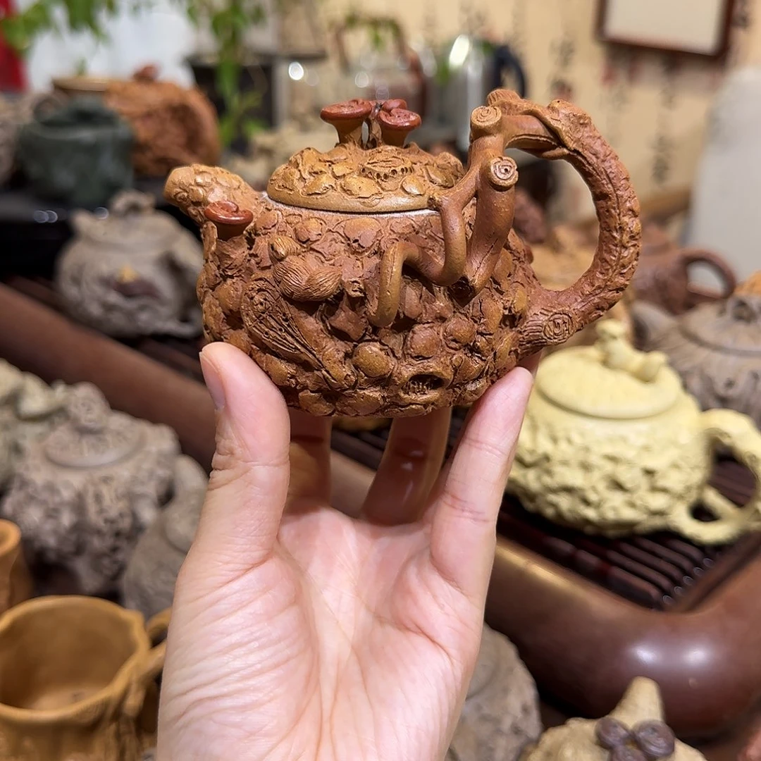 茶壶紫砂老段供春150cc