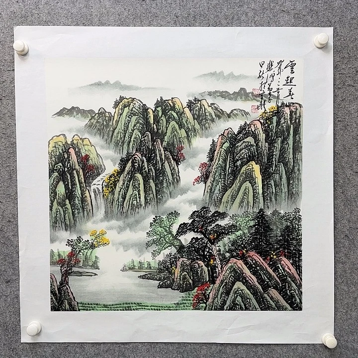 书法作品多次参加