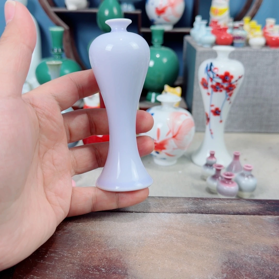 陶瓷手工小花器摆件