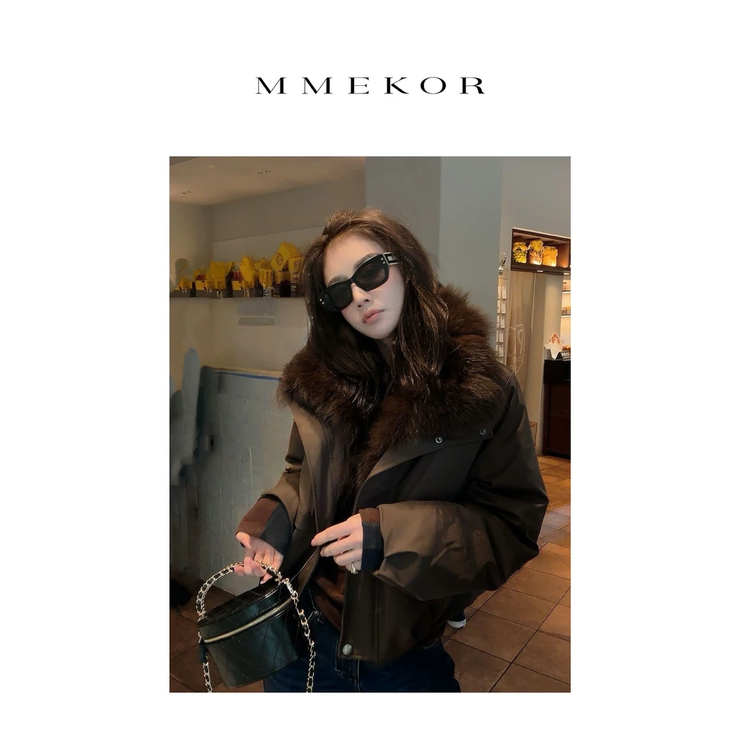 MMEKOR“凛冬派克”羽绒服 2025新款秋款活力常青藤外套 30925