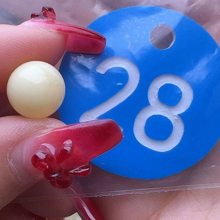 蜜蜡裸石未镶嵌10mm 白腊 圆珠