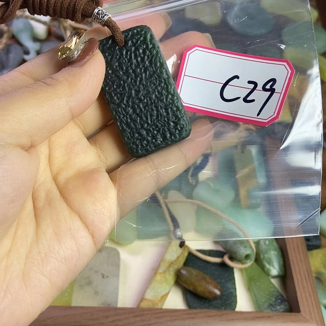蛇纹石玉手链未镶嵌宸*
