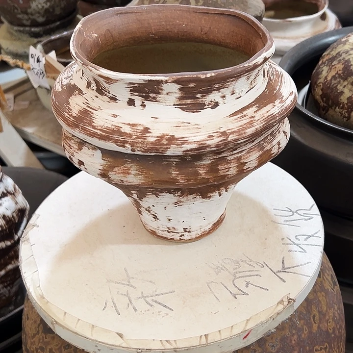 景德镇精品花盆栽适合盆口16高20