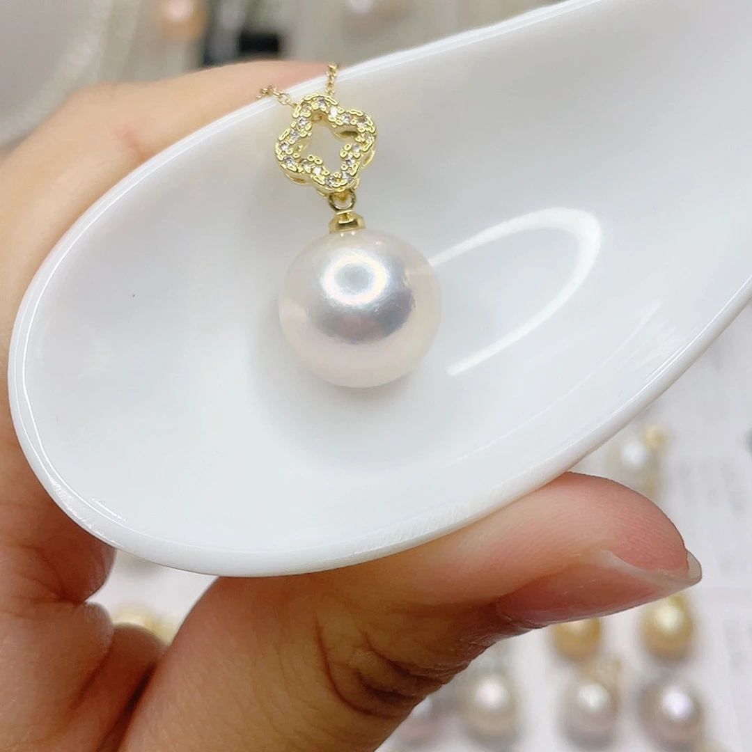 淡水珍珠合金吊坠(赠链)