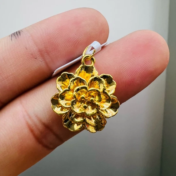 【莹莹专享】足金999大金花ZP   0.45 纳金添喜