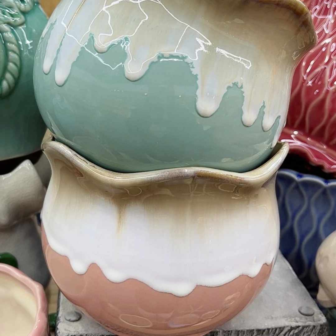 【闪购商品】陶瓷花盆