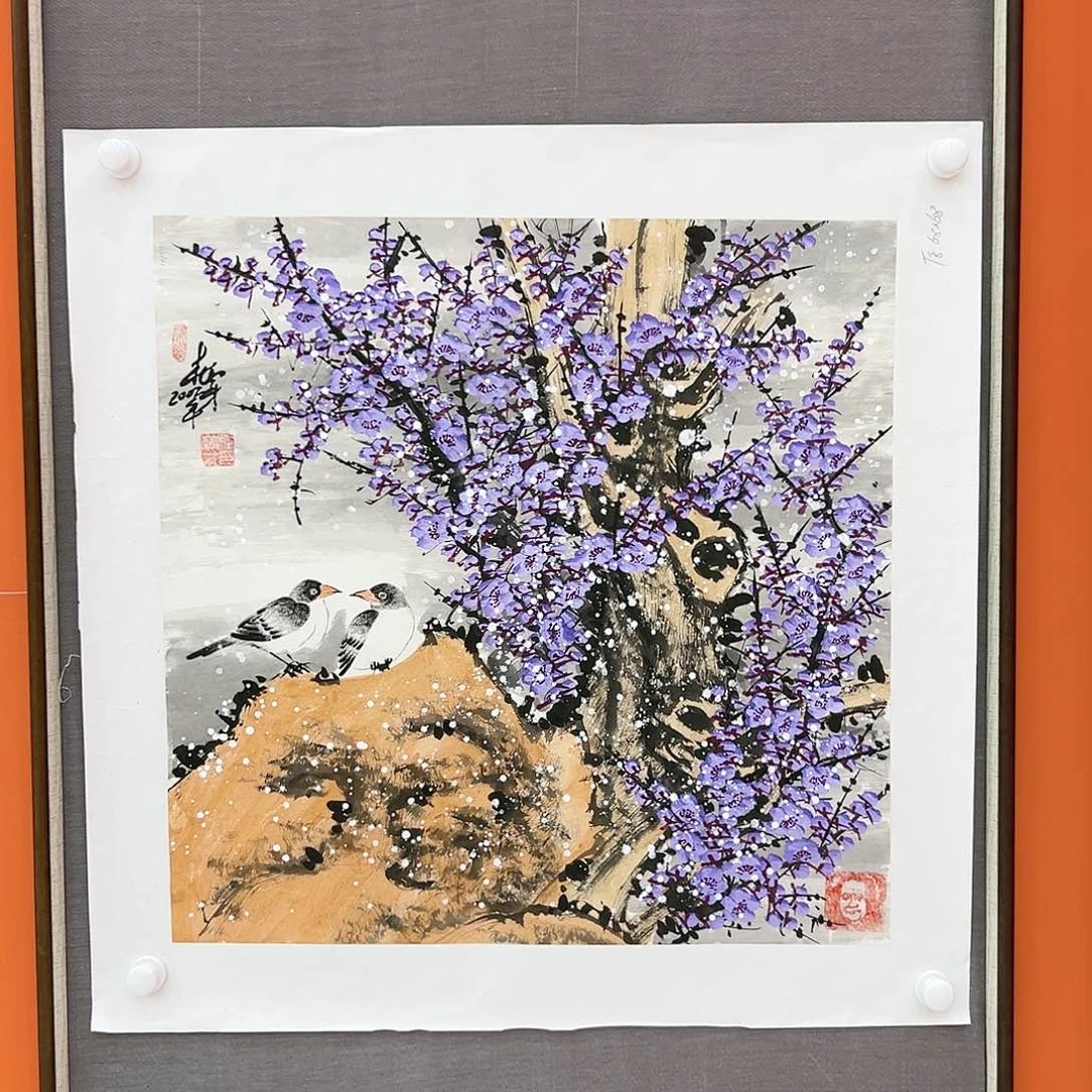 国画杜宝才展览原作