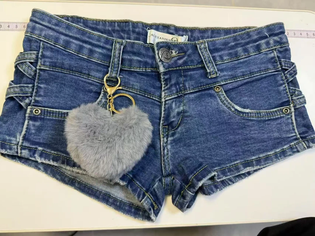 【直播间下单】y2k短裤腰带款，下单备注