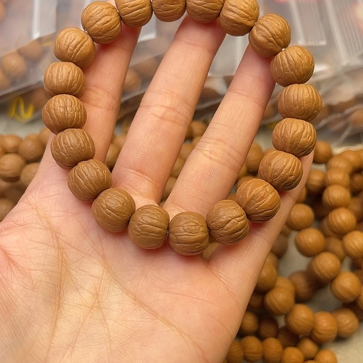 手串猴头核桃南瓜原皮原色13尺寸微打底