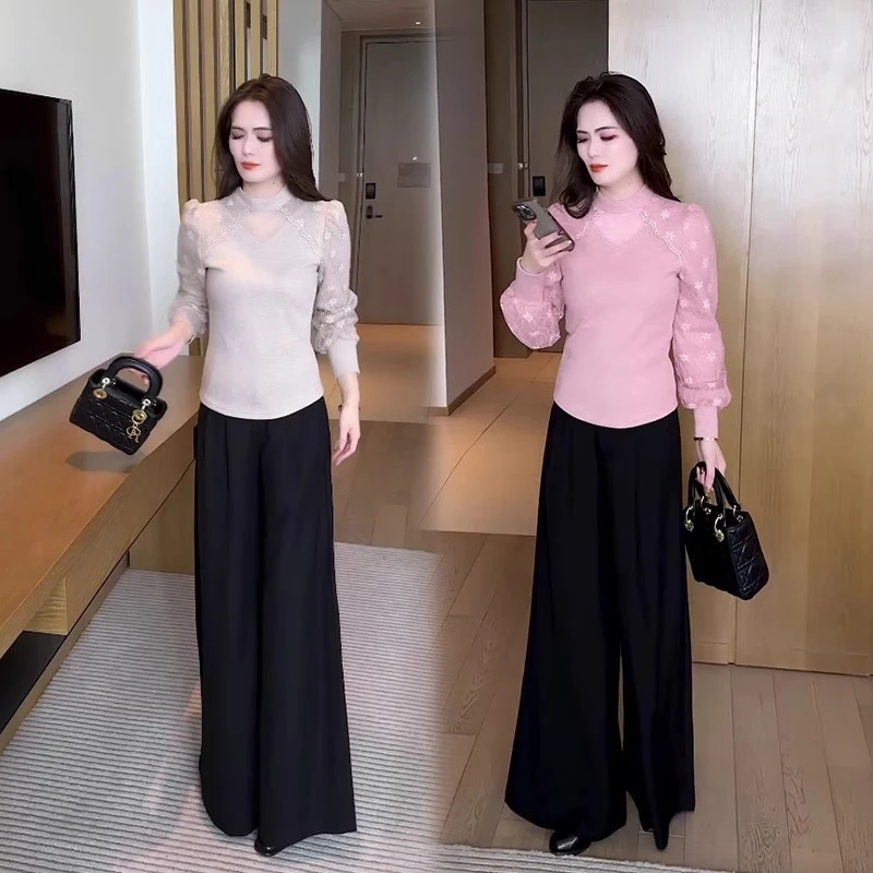 女装t恤秋冬打底衫2024年新款时尚内搭显瘦洋气春秋百搭长袖上衣