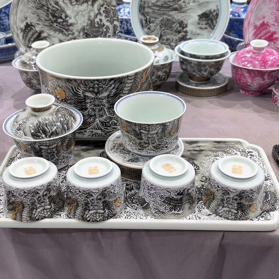 济***林瓷片景德镇瓷器精品