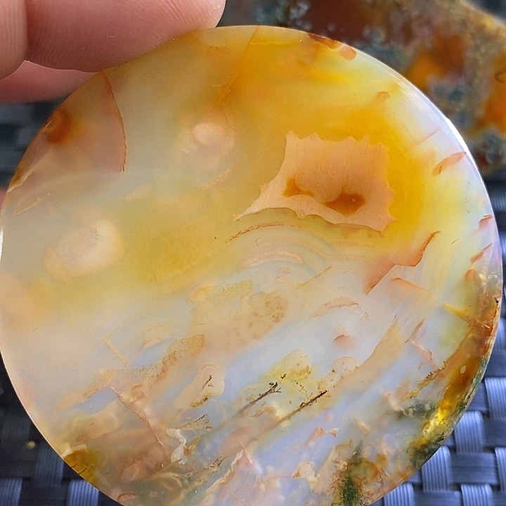 哇***晒玛瑙/玉髓未镶嵌颈饰