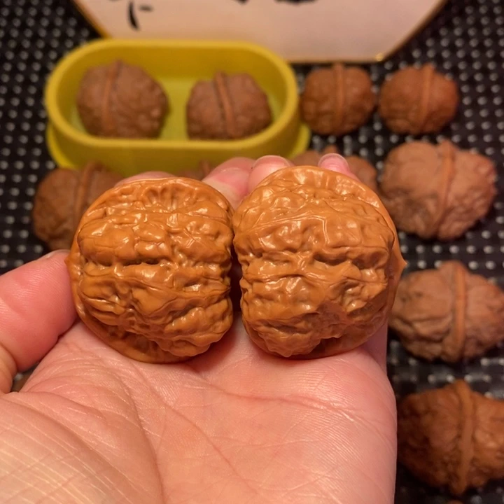 文玩核桃把件开背大腿肌肉蛙39尺