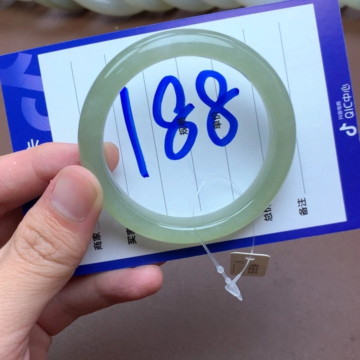 和田玉手镯未镶嵌53