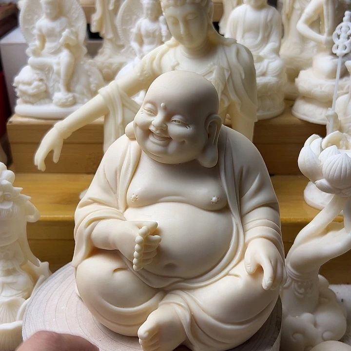 情***）藤弥勒摆件➕底座赠品